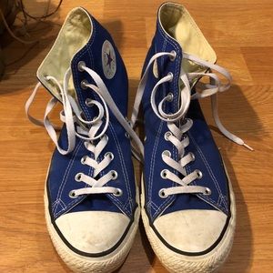 Mens size 10 blue converse